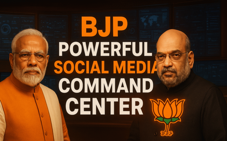  Latest News for BJP: Inside Their Powerful Social Media Command Center [2025]